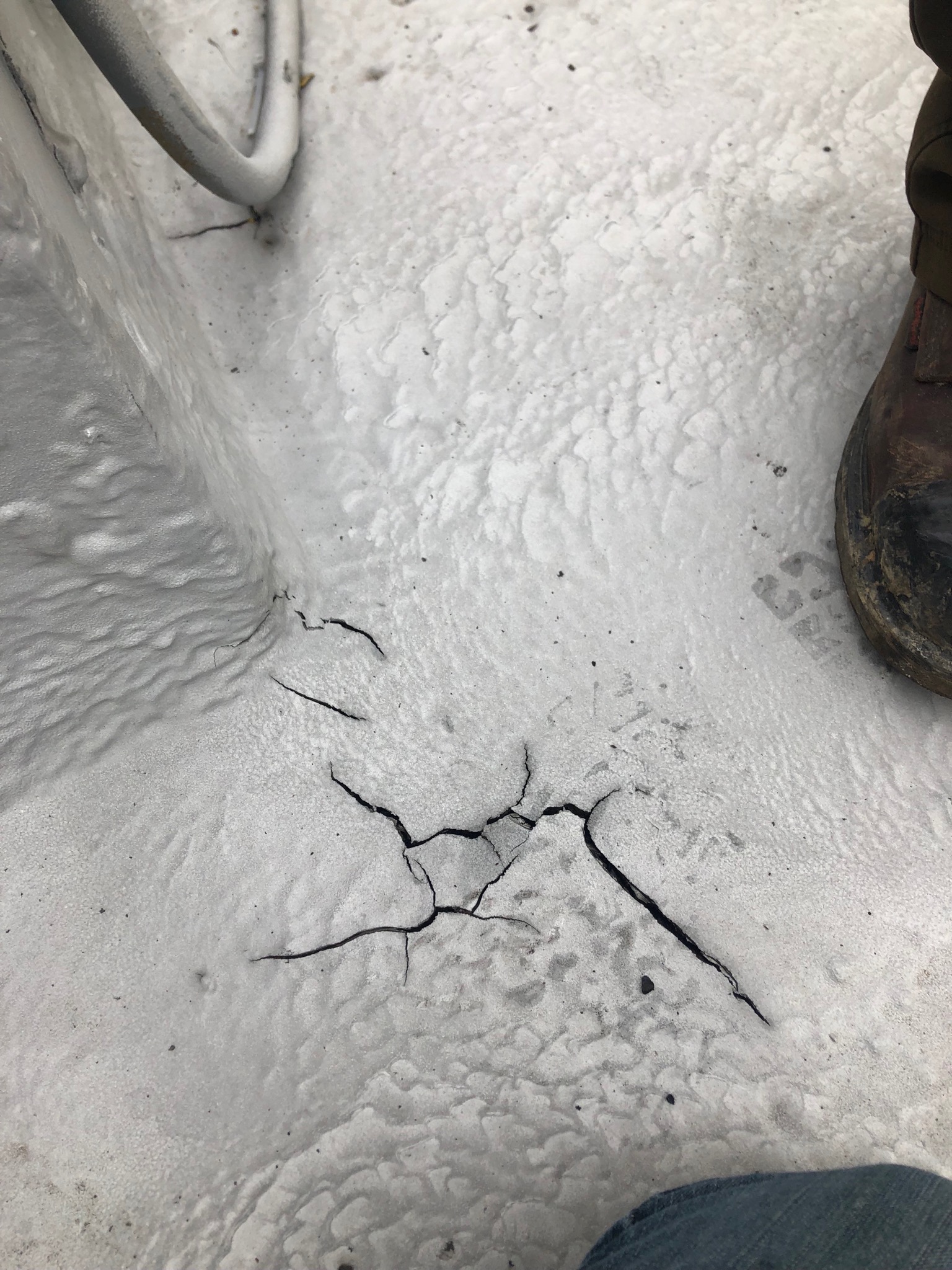 Coating system applied over a mixed substrate